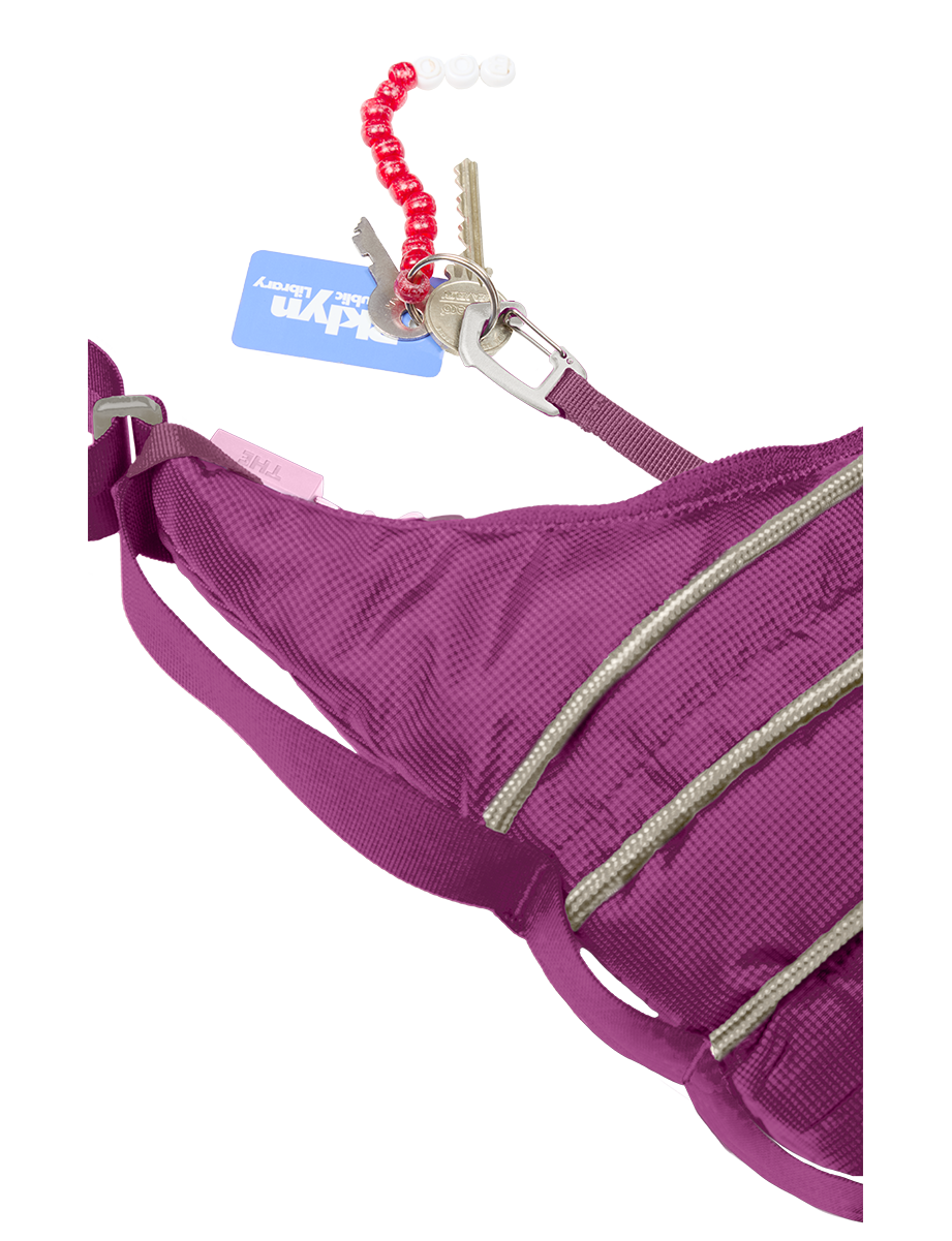 Moonbag 7L, Alternate, color, Wildberry