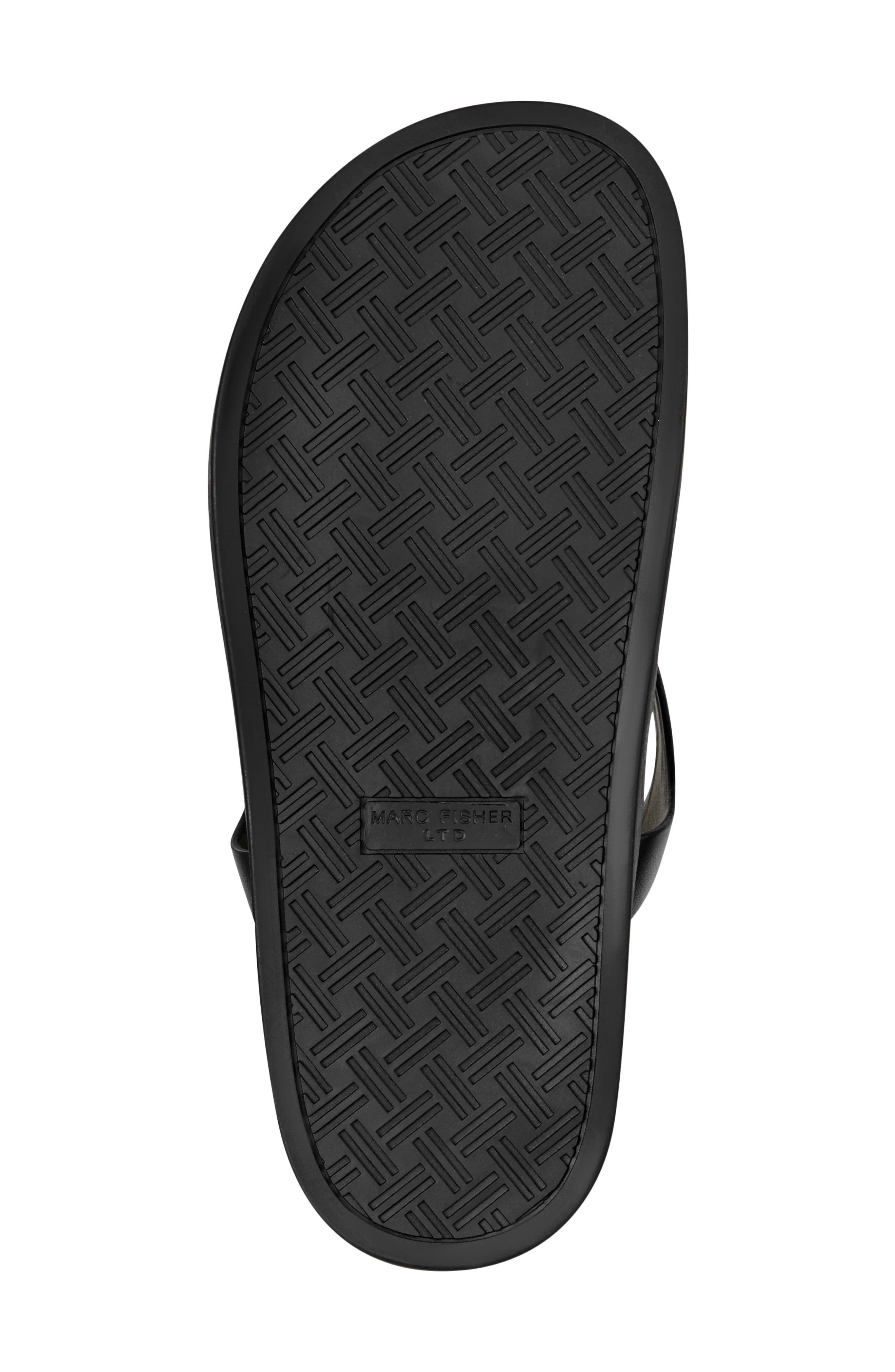 Marc Fisher LTD Bevy Ankle Strap Sandal, Alternate, color, Black