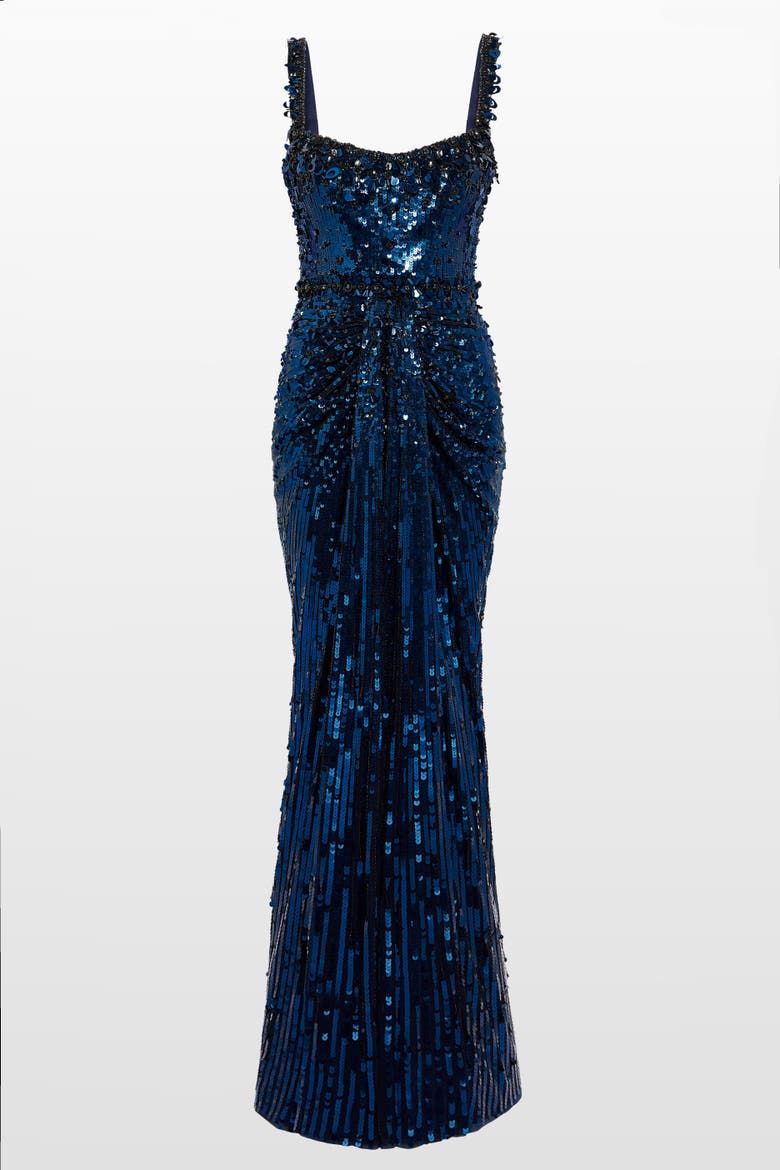 Cavalla Gown, Alternate, color, Light Navy