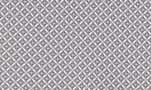 Stone Rose Trim Fit Techno Stretch Diamond Geo Print Performance Button-up Shirt In Taupe