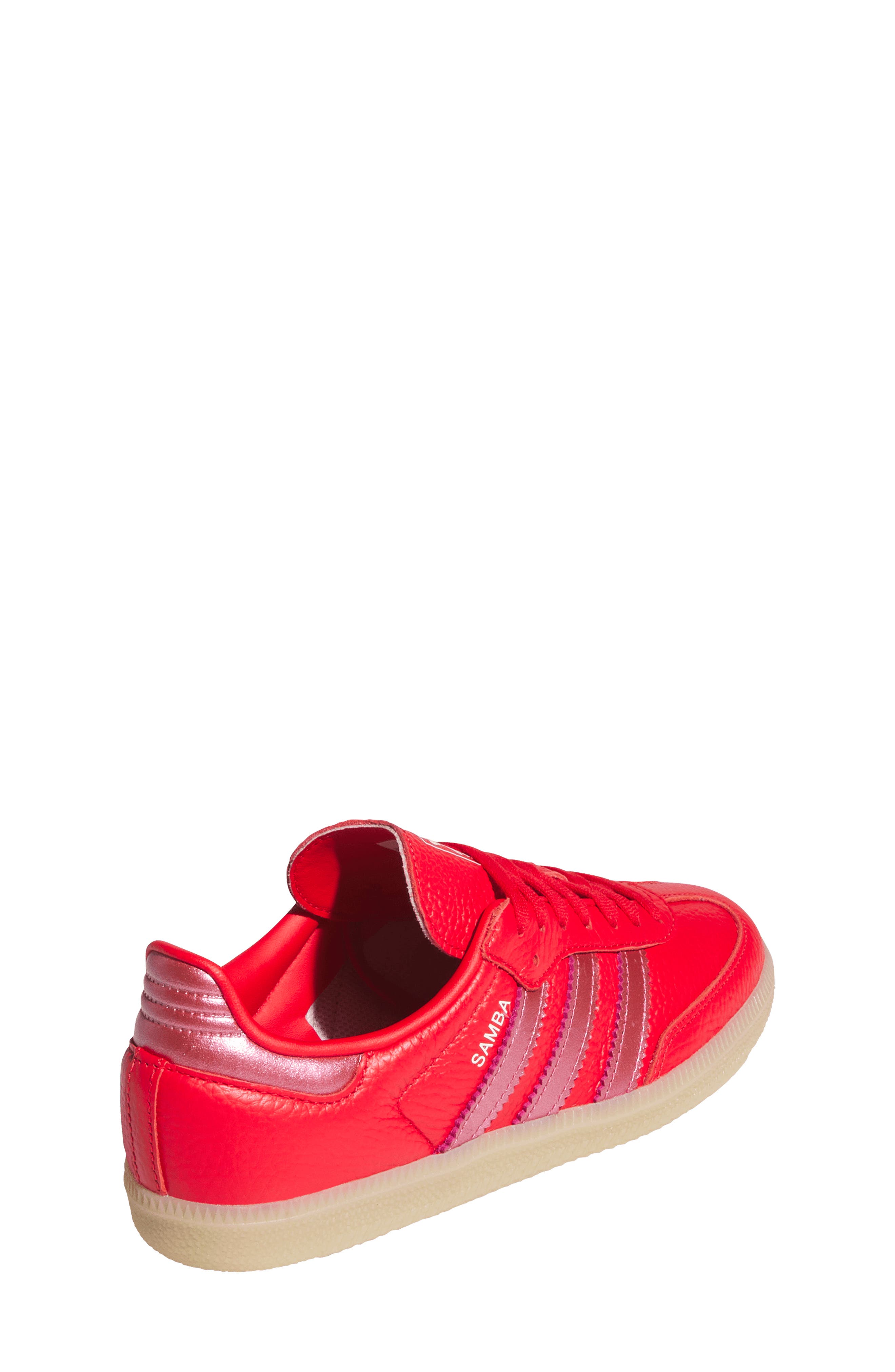 adidas Kids' Samba OG Sneaker, Alternate, color, Pure Ruby
