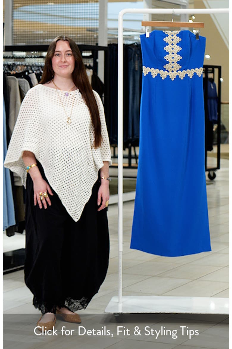 Kristella Strapless Maxi Dress video