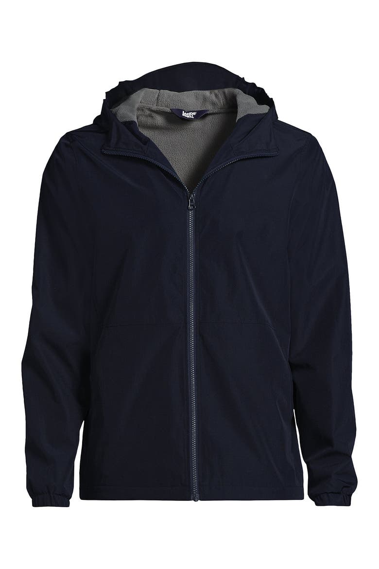 School Uniform  Rain Jacket, Alternate, color, Classic Navy