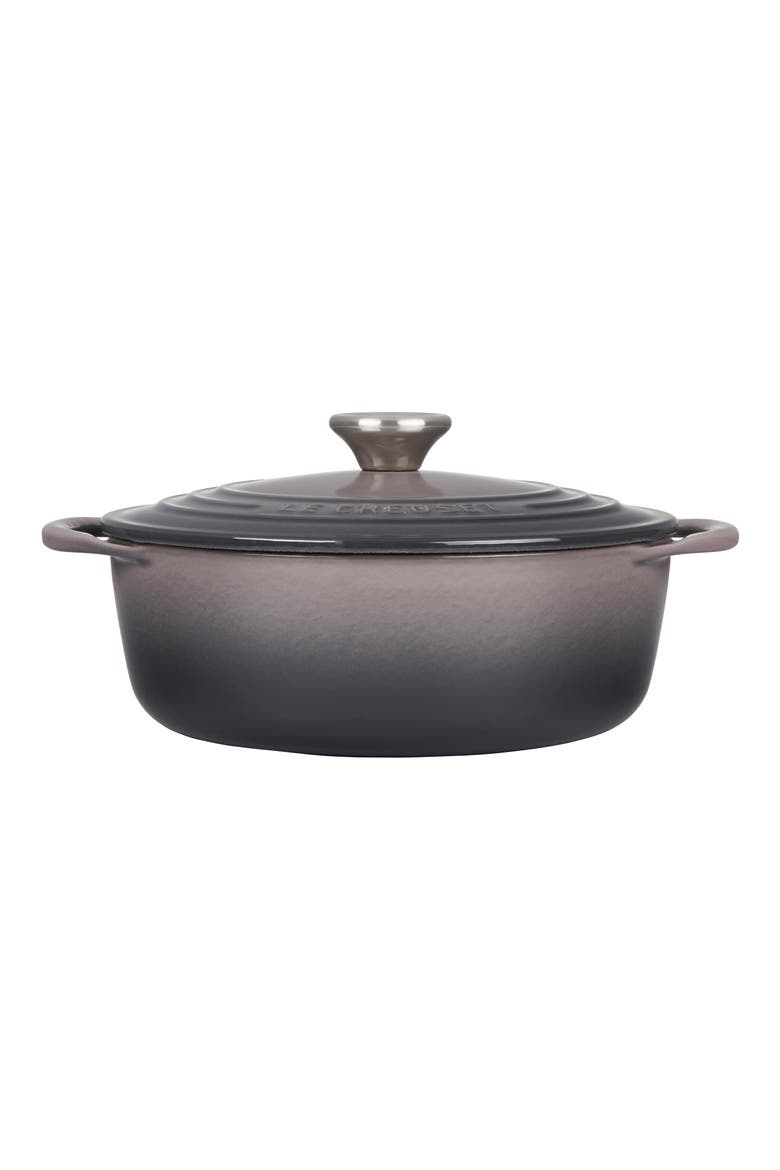 Signature 2.75 Quart Enamel Dutch Oven, Alternate, color, OYSTER