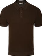 Onia Cotton Textured Knit Polo
