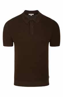 Onia Cotton Textured Knit Polo