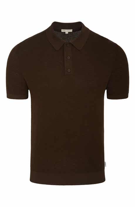 Onia Cotton Textured Knit Polo