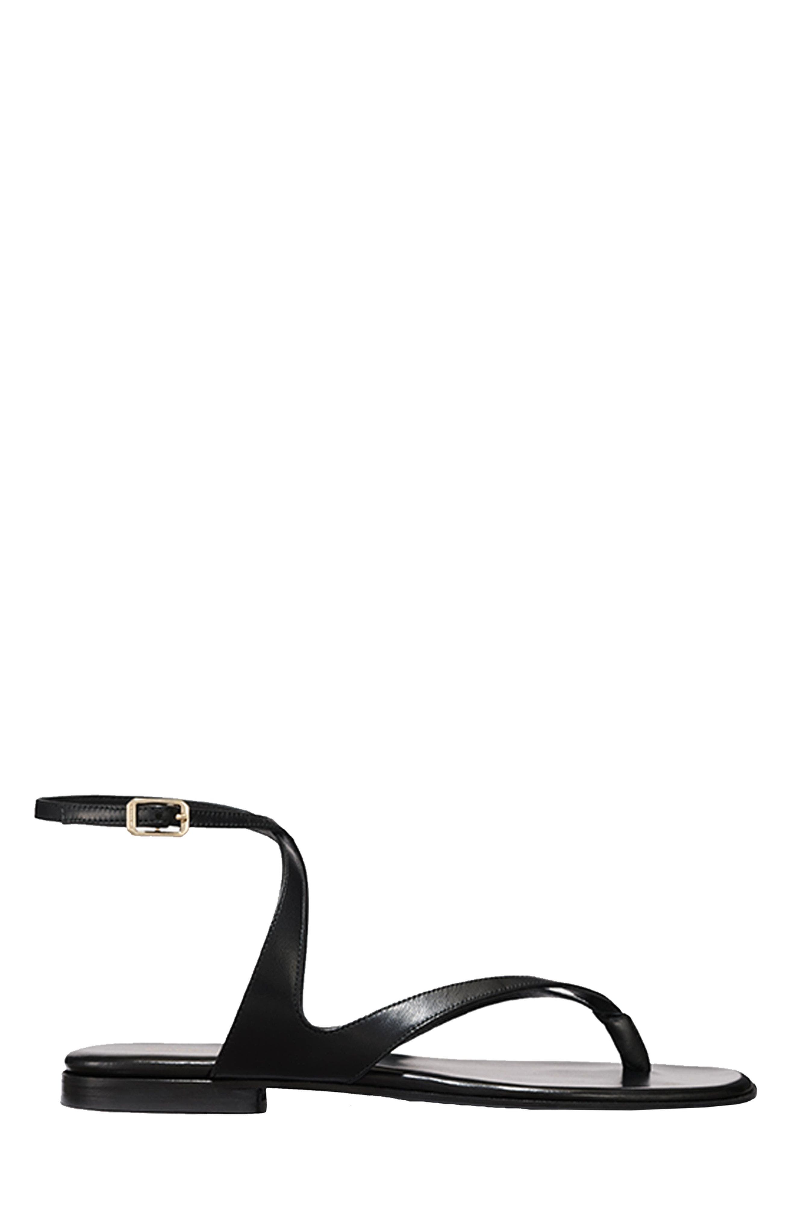 MARGAUX The Palermo Sandal, Main, color, Black Nappa