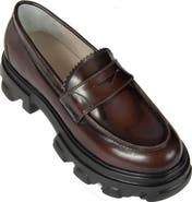 URBNKICKS Peny Brown Patent Leather Loafer