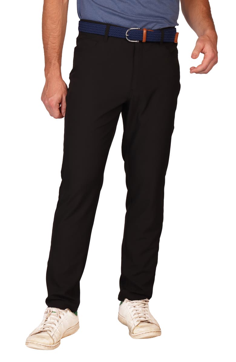 TailorByrd Five-Pocket Performance Pants, Alternate, color, Black