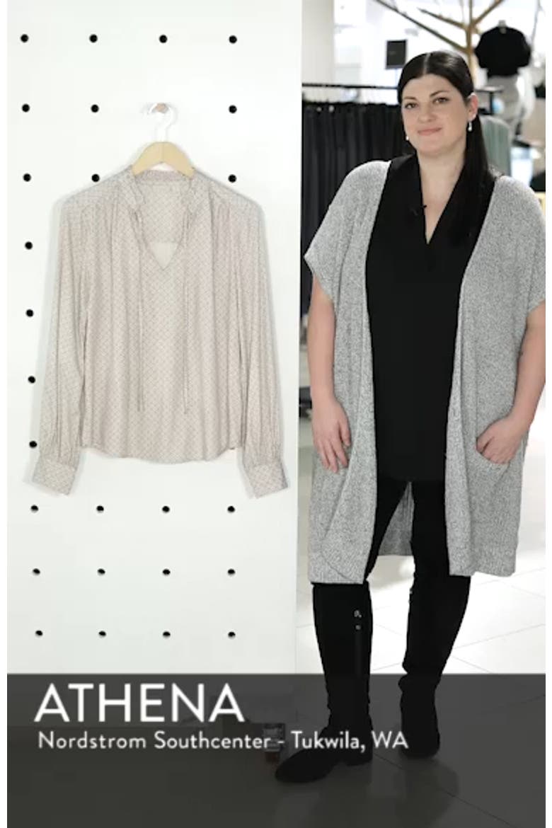 Ruffle V-Neck Blouse video