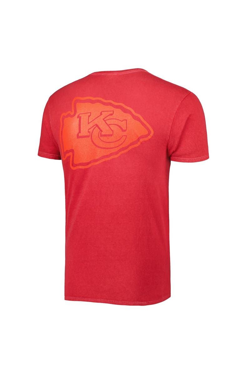 '47 Men's '47 Red Kansas City Chiefs Fast Track Tonal Highlight T-Shirt, Alternate, color, Red
