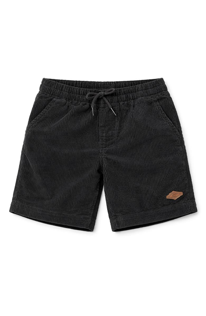 Rip Curl Kids' Surf Cord Volley Shorts, Main, color, Washed Black
