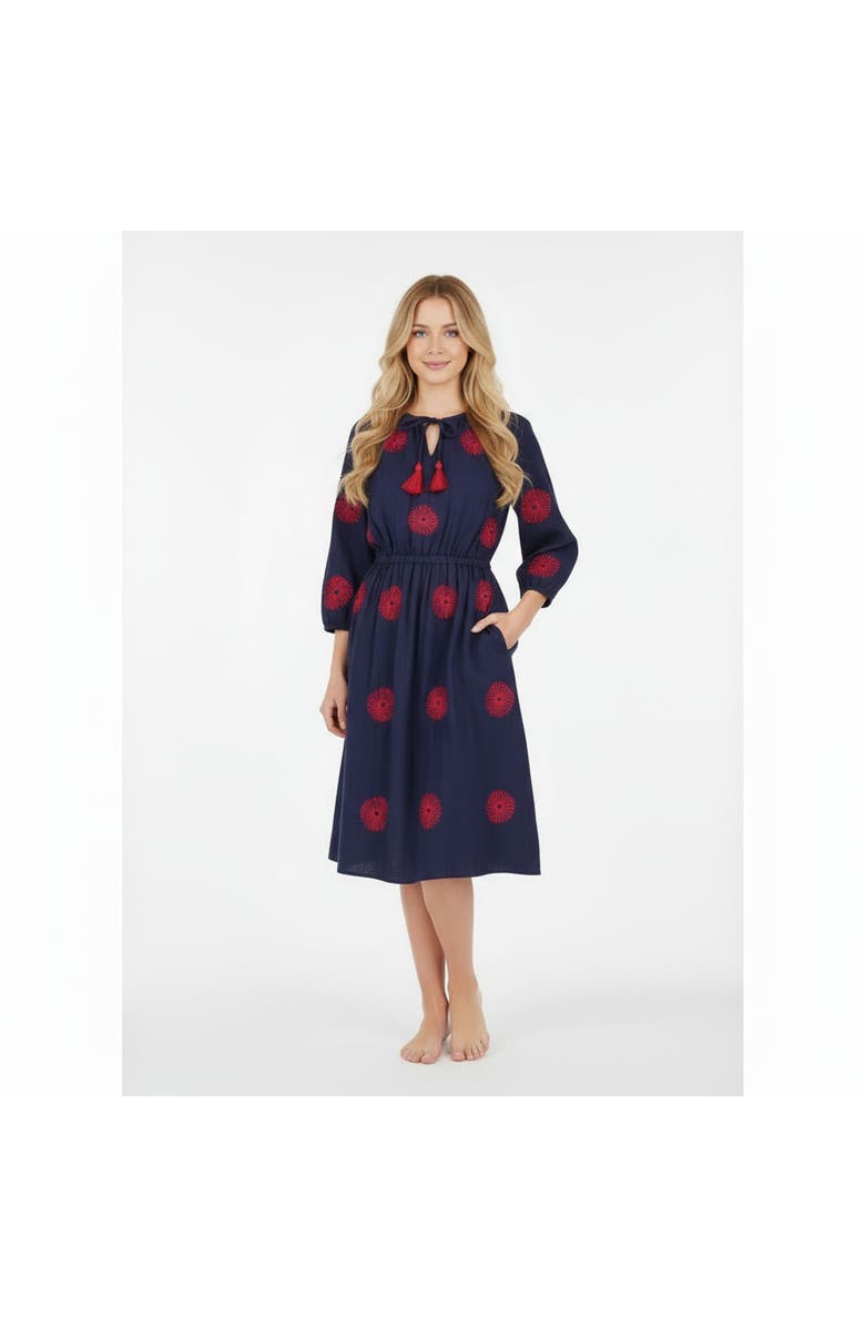 Busy Bees Colette Flutter Sleeve Top Pink Mini Stripe, Alternate, color, Pink Mini Stripe