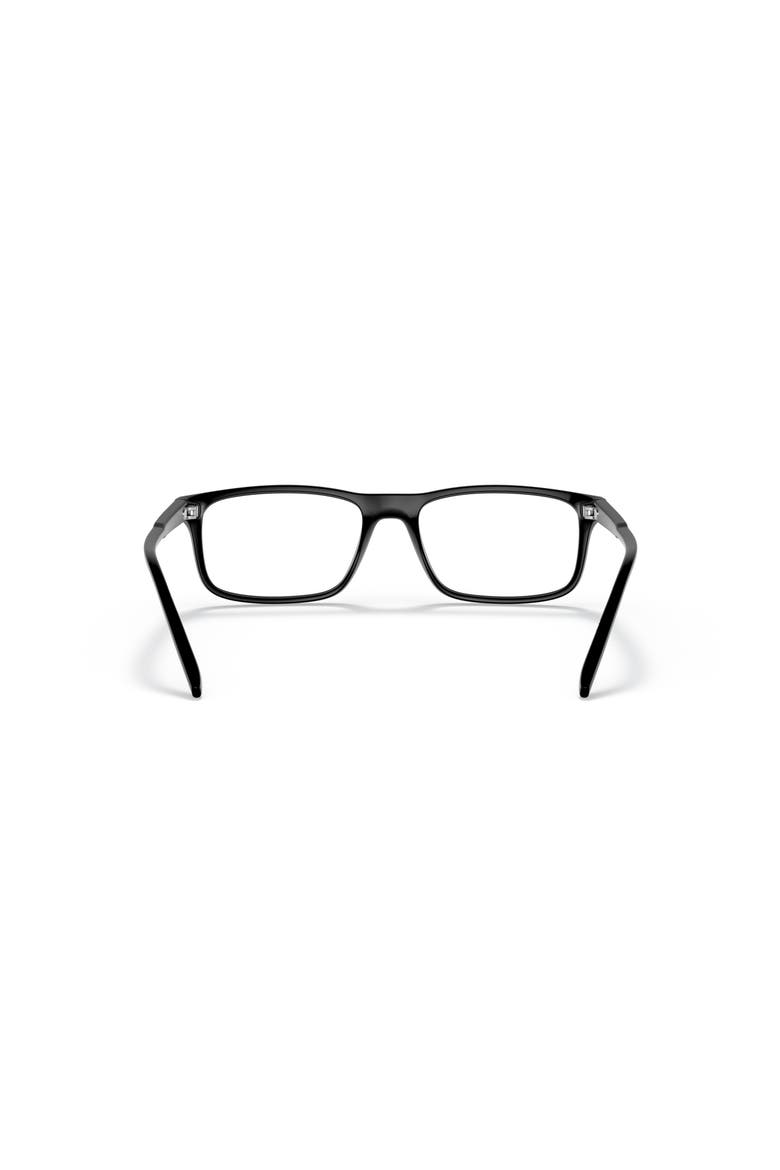 52mm Rectangle optical glasses, Alternate, color, Black
