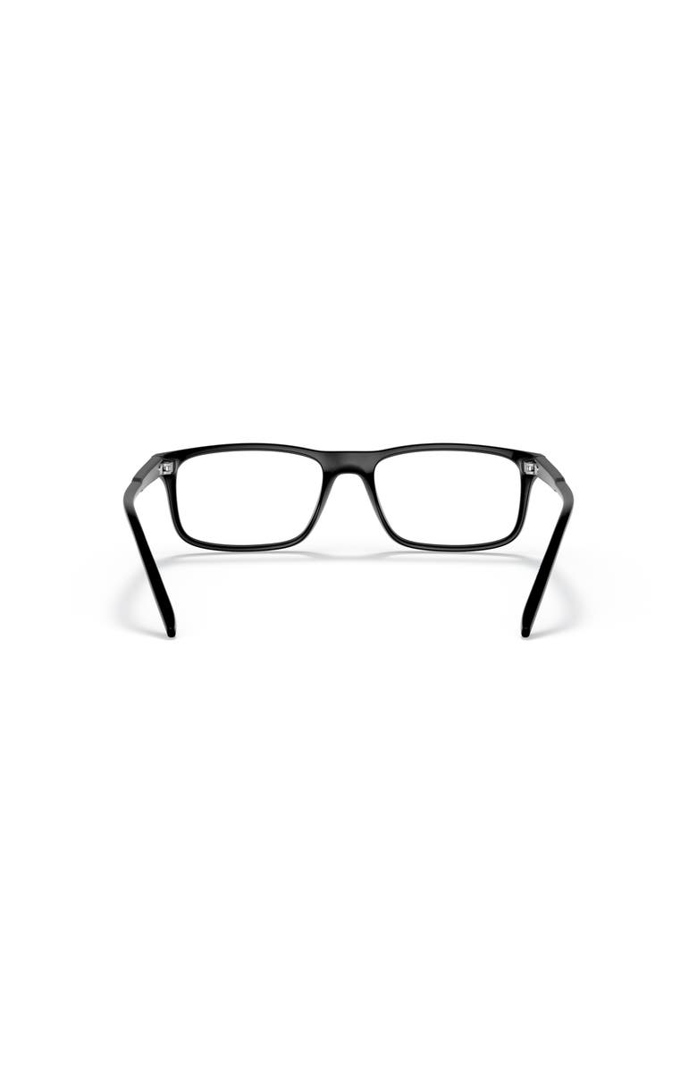 ARNETTE 52mm Rectangle optical glasses, Alternate, color, Black