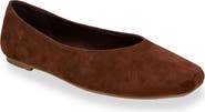 CHASE AND CHLOE Square Toe Ballet Flat