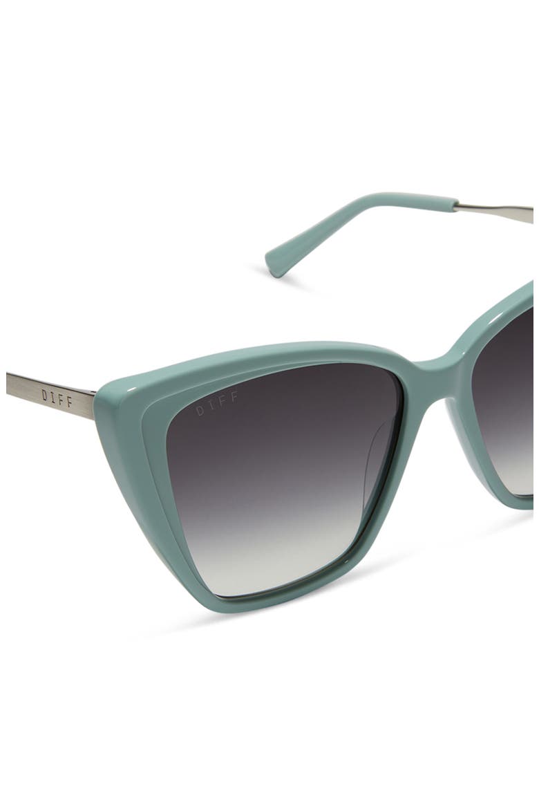 Becky II 56mm Cat Eye Sunglasses, Alternate, color, GREY GRADIENT