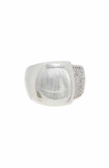Juvell Pavé Cubic Zirconia Dome Ring