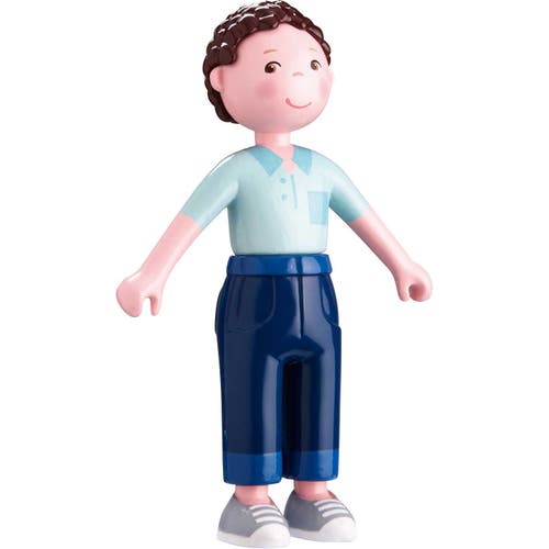 HABA Little Friends Dad Michael - 4.5" Dollhouse Toy Figure in Multi 