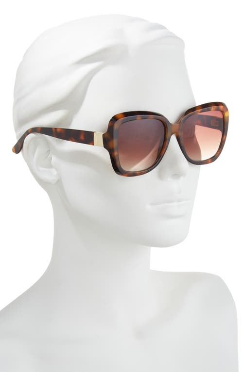 Vince Camuto Square Frame Sunglasses In Tortoise