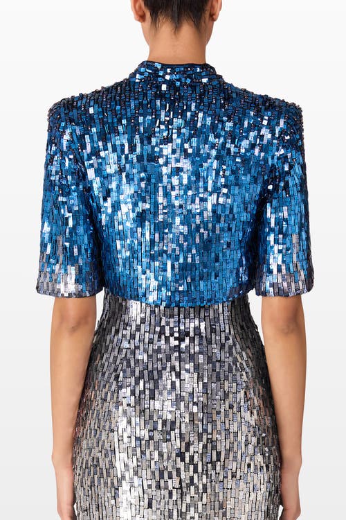 Jenny Packham Cristobel Jacket In Blue