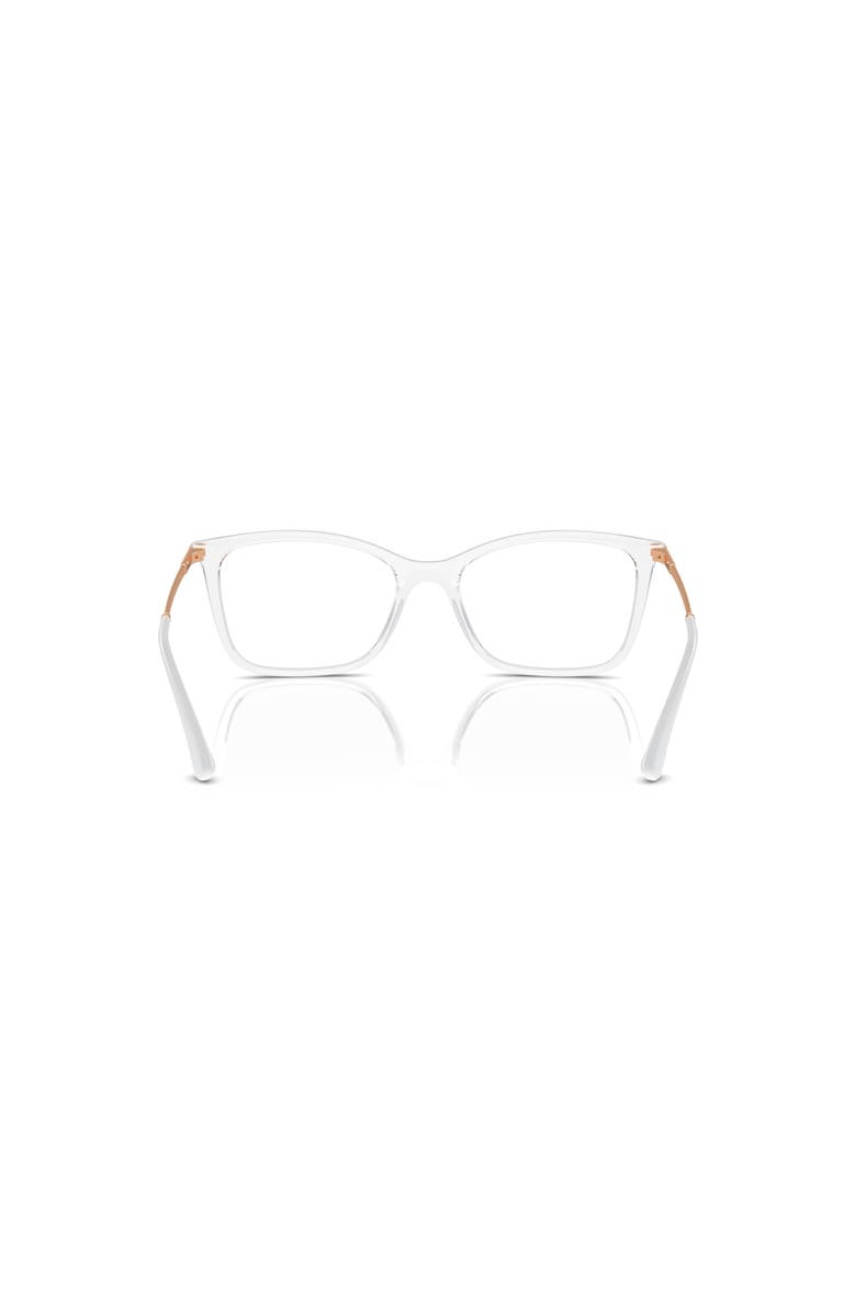 Vogue Eyewear 51mm Butterfly optical glasses, Alternate, color, Transparent
