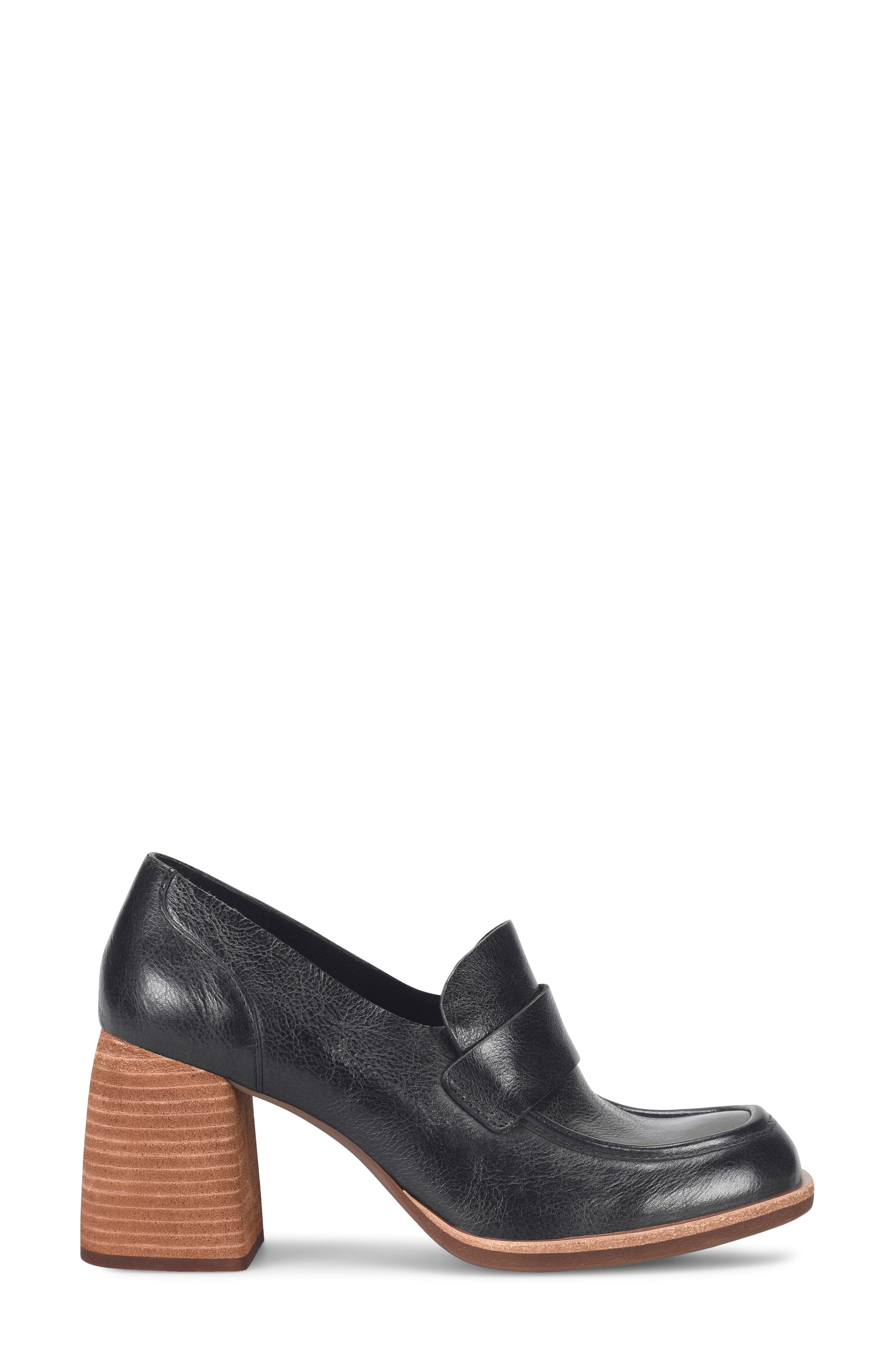 Kork-Ease<sup
®</sup
 Aston Loafer Pump, Alternate, color, Black