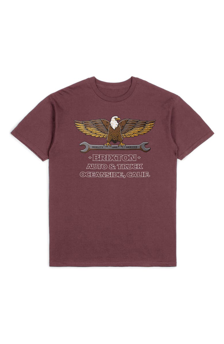 Brixton Repair Graphic T-Shirt, Main, color, 