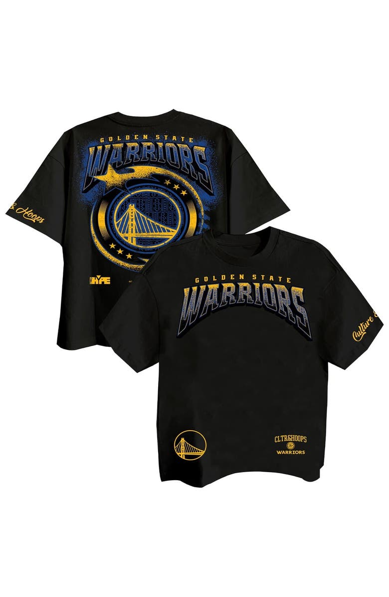 Two Hype Men's Two Hype Black Golden State Warriors Drip & Dime Collection Premium T-Shirt, Alternate, color, 