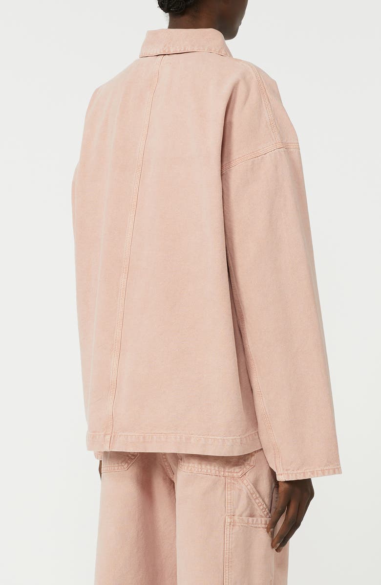 Weekend Max Mara Album Denim Jacket, Alternate, color, Pink