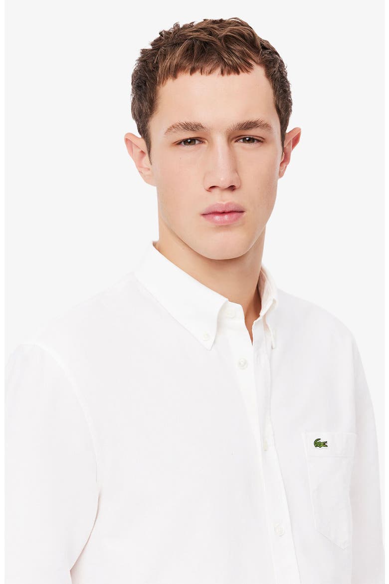 Regular Fit Oxford Button-Down Shirt, Alternate, color, WHITE