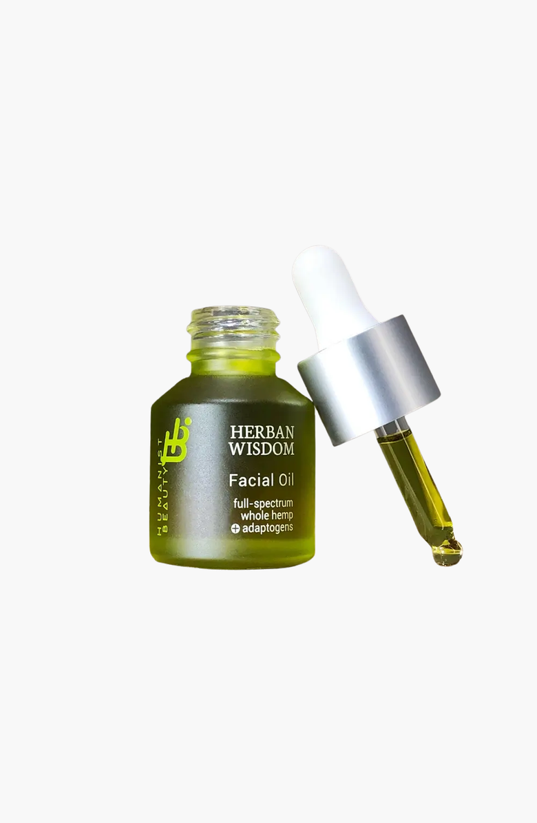 Humanist Beauty Herban Wisdom Facial Oil, Alternate, color, Half Size (0.5Oz)