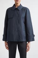 Max Mara Tiglio Crop Raincoat
