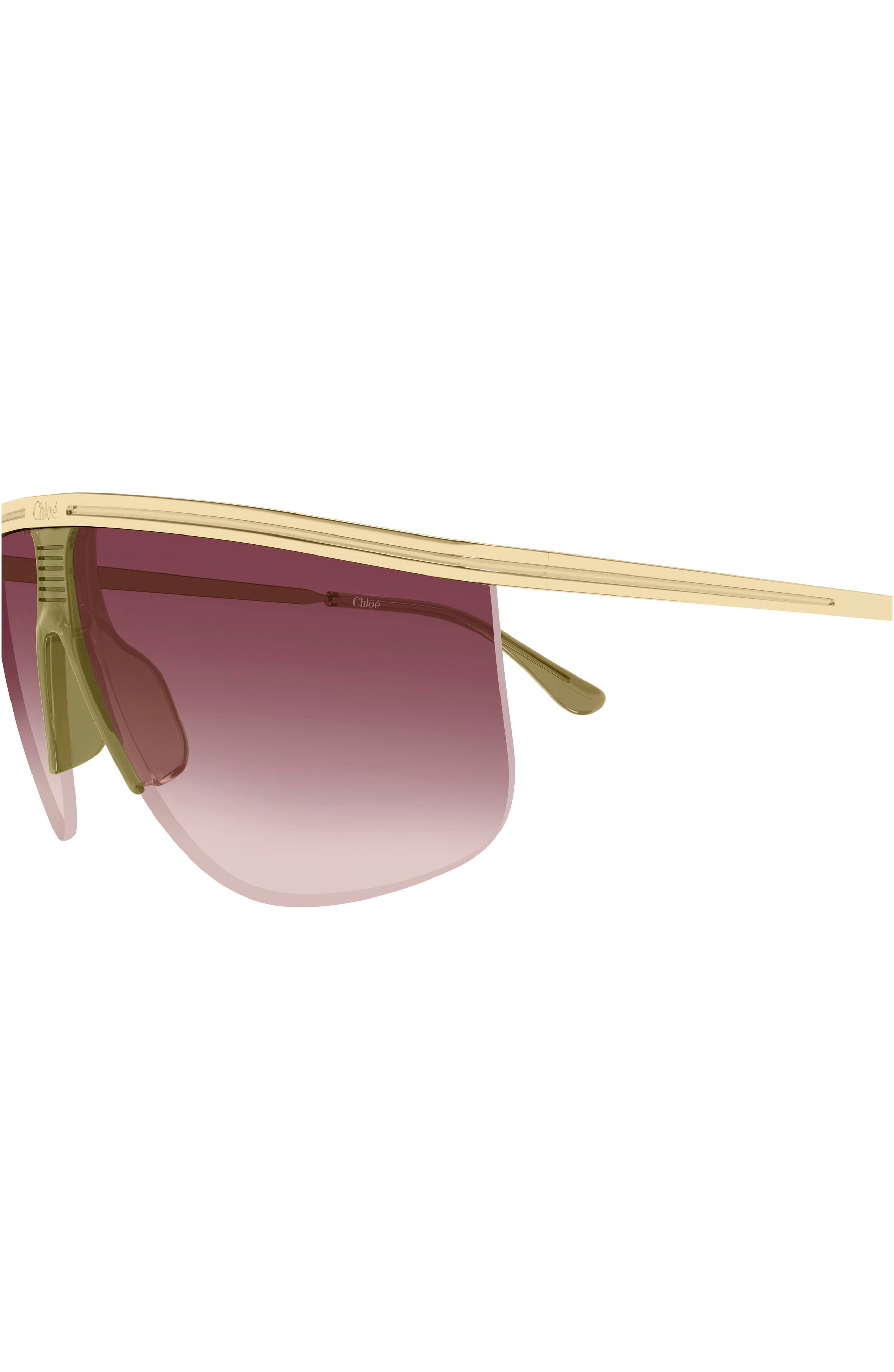 Chloé CH0415S 65mm Oversize Gradient Shield Sunglasses (Women) | Nordstrom