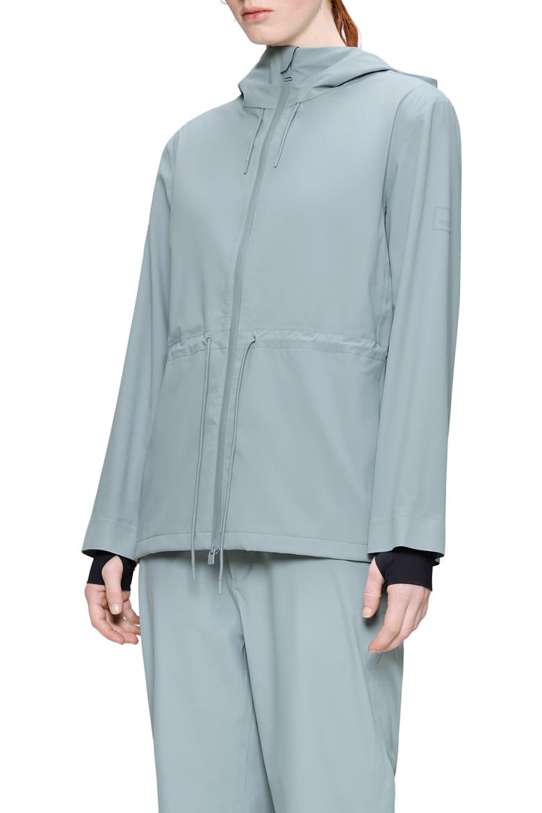 Suva Hardshell Waterproof Hooded Rain Jacket, Alternate, color, POOL