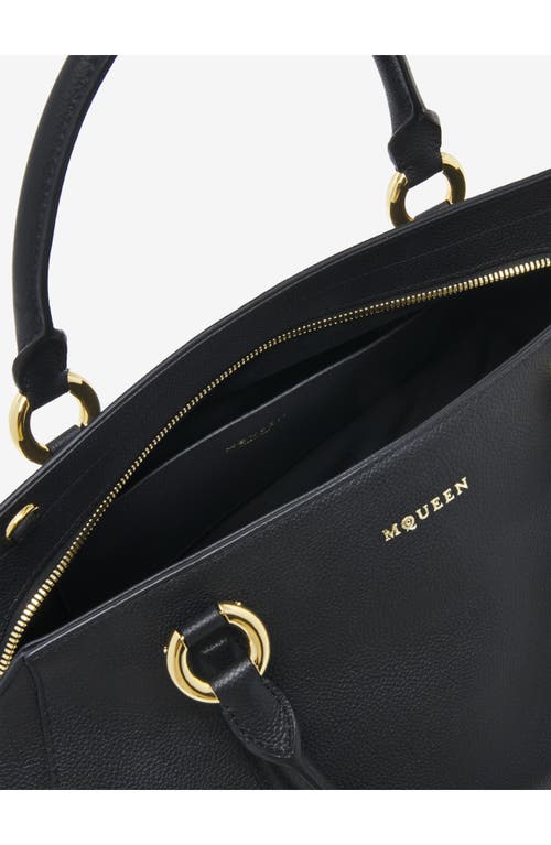 Alexander Mcqueen Mcqueen Medium Farringdon Leather Satchel In Multi