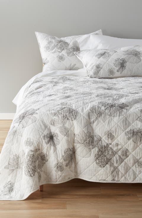 Floral Air Print Quilt
