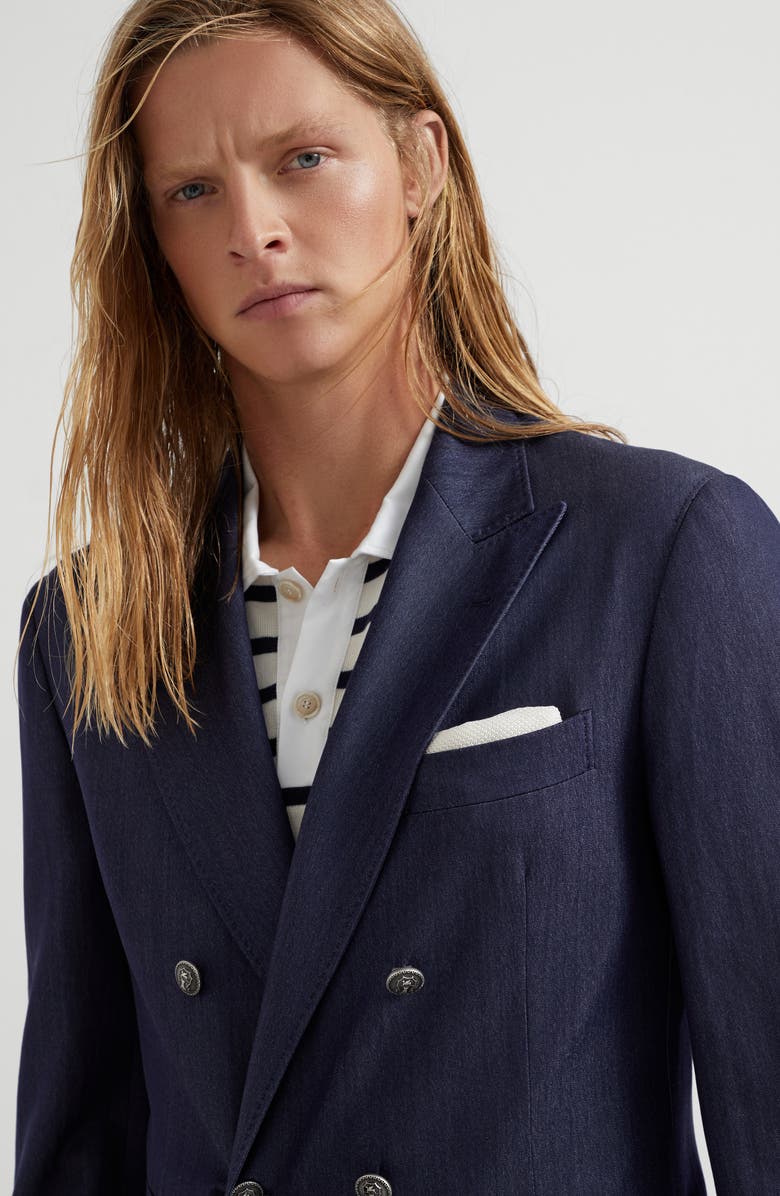 Brunello Cucinelli Deconstructed blazer, Alternate, color, 