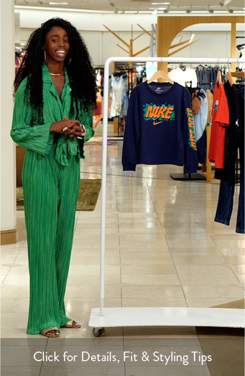 Kids' Slime Logo Long Sleeve Graphic T-Shirt, sales video thumbnail