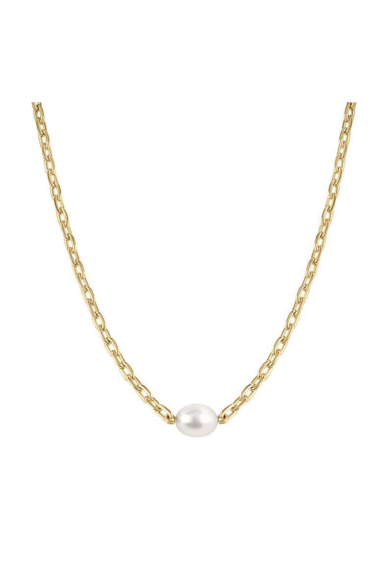 Electric Picks Paradise Pearl Necklace, Main, color, Gold