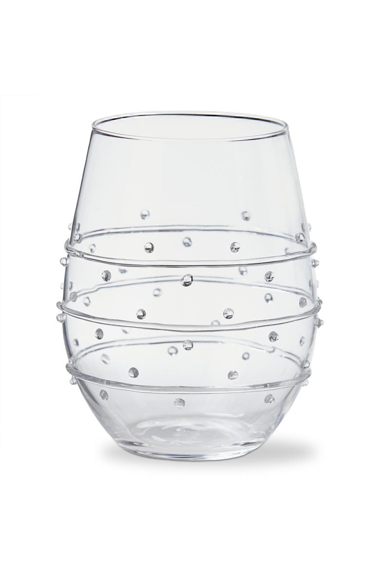 Jensen Stemless Wine Glass Clear Borosilicate Glass 20 oz 3.7x3.7x4.72 in, Main, color, Clear