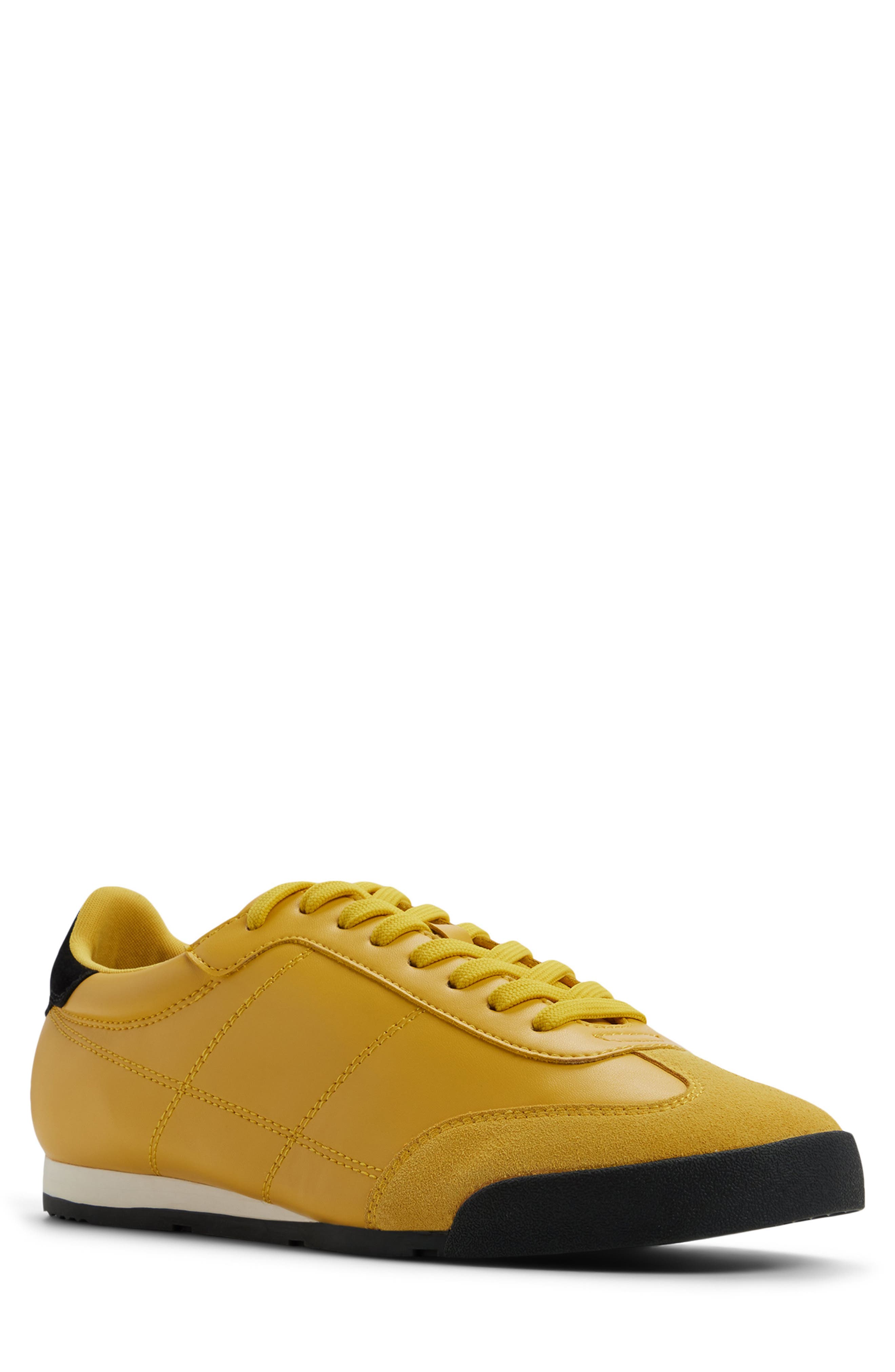 ALDO Kickoff Sneaker, Main, color, Yellow