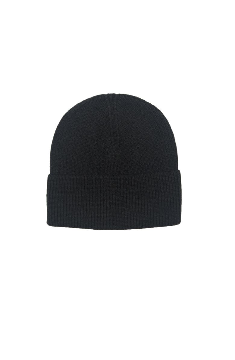 THE CELECT Cashmere Beanie, Main, color, Black