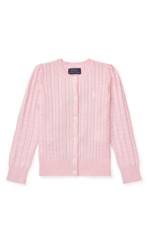 Kids' Mini Cable Knit Cardigan (Toddler & Little Kid)