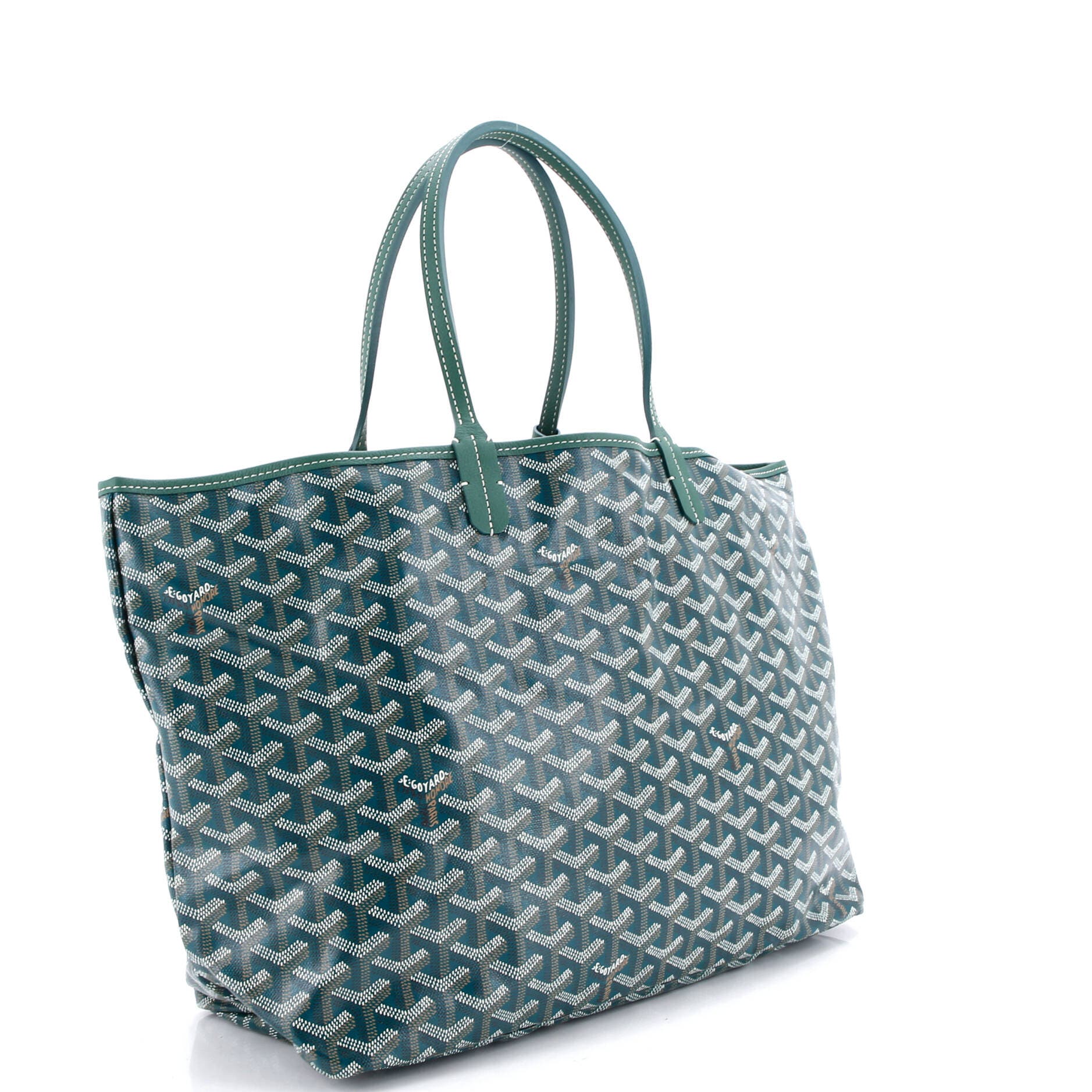 Pre-Owned Goyard Saint Louis Tote Coated Canvas PM, Alternate, color, 