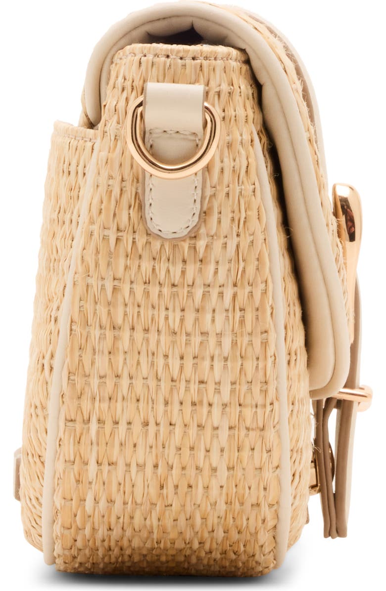 Anne Klein Woven Saddle Crossbody Bag, Alternate, color,