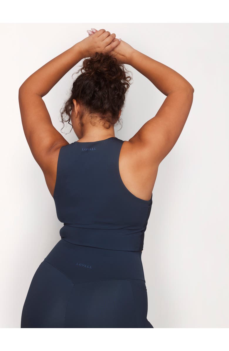 LOVALL Empower Top, Alternate, color, Vintage Navy