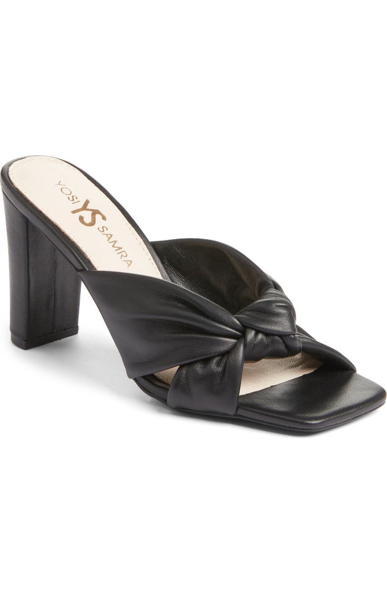 Yosi Samra Hazel Knotted Slide Sandal, Main, color,