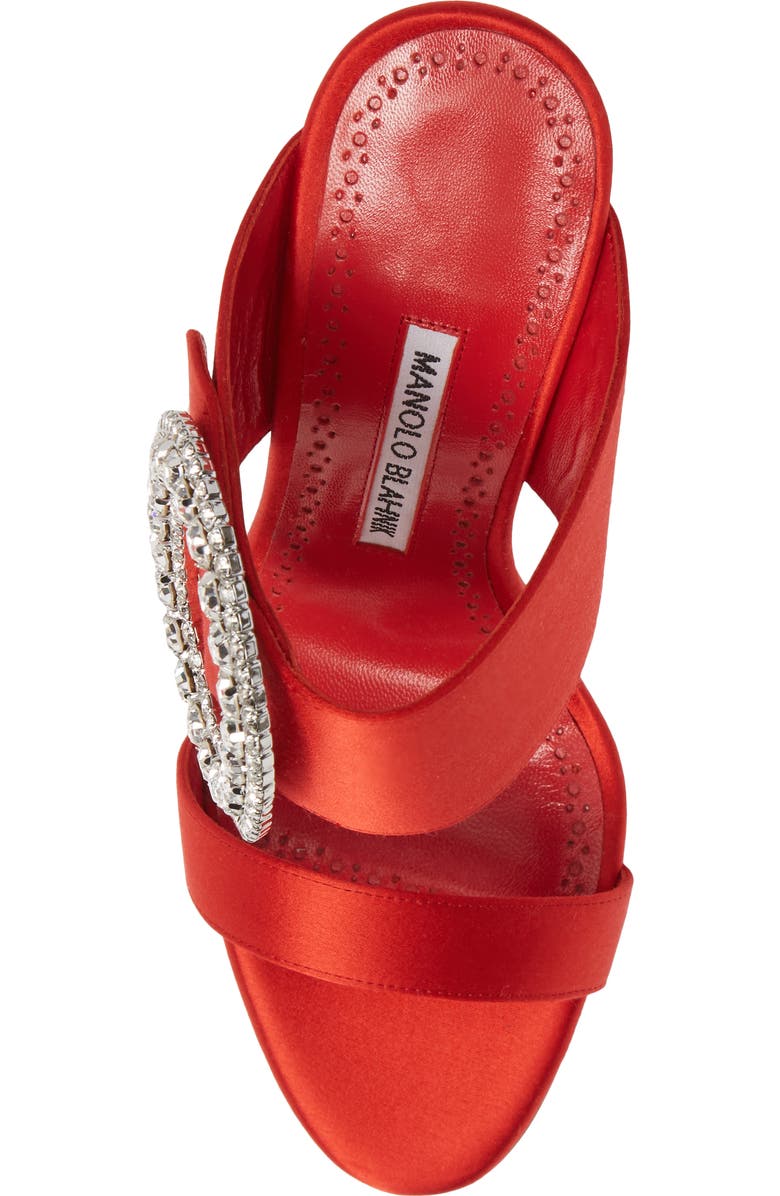 Manolo Blahnik Fibiona Crystal Embellished Mule, Alternate, color,